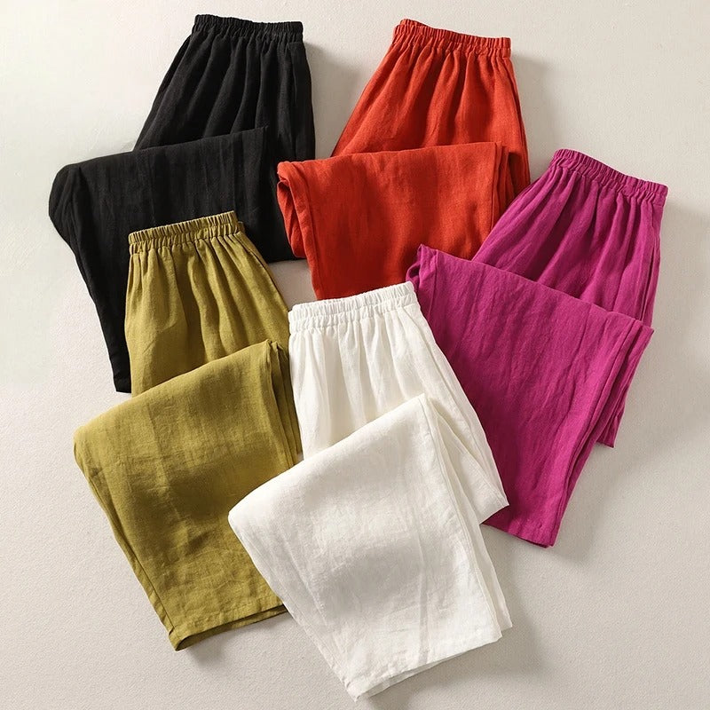 Wilina | Lightweight Linen Trousers
