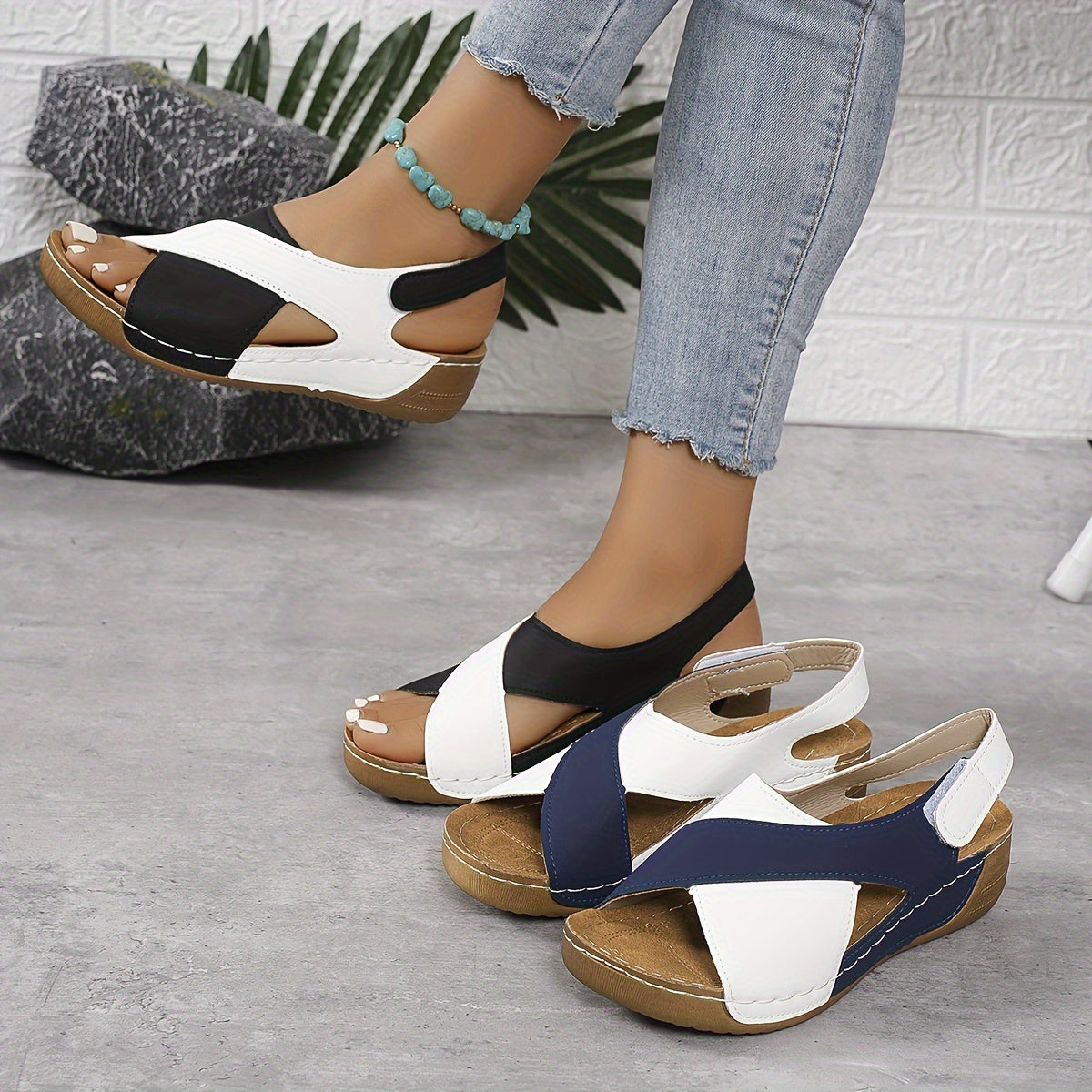 Elettra | Sandali da donna – Imbottitura Cloud, sollievo anatomico