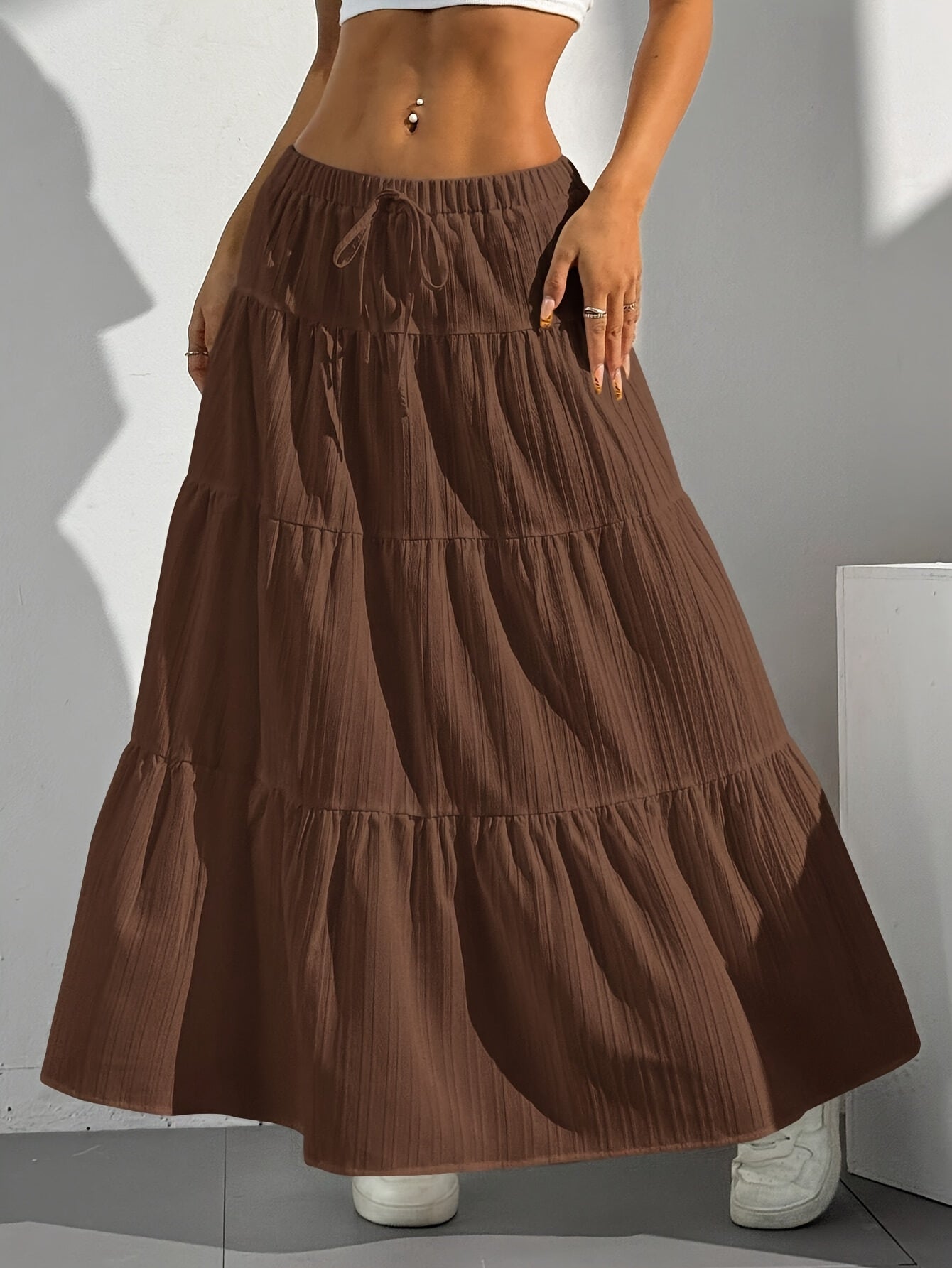 Olivia I Linen Summer Skirt