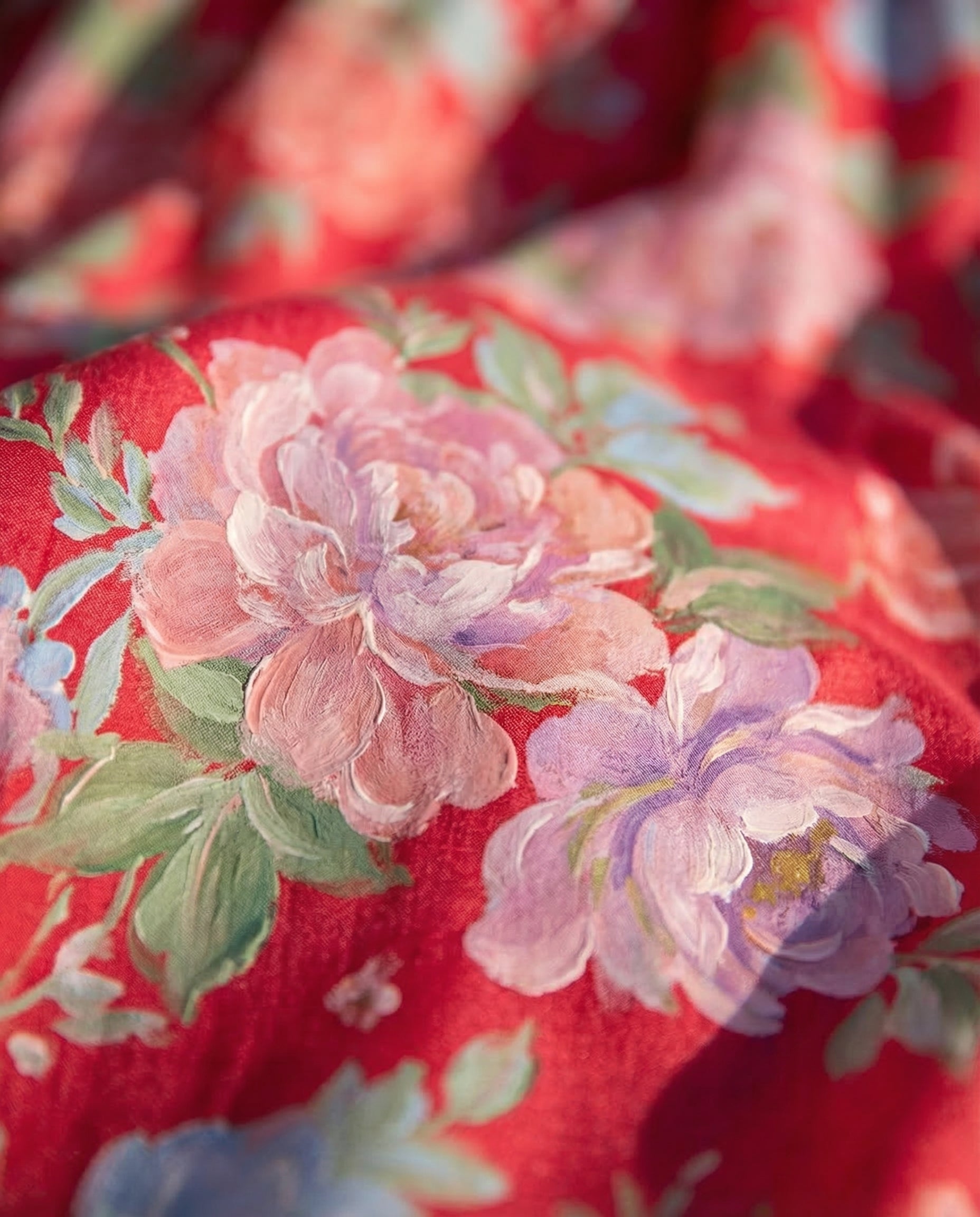 Minelda | Cotton Blend Floral Dress
