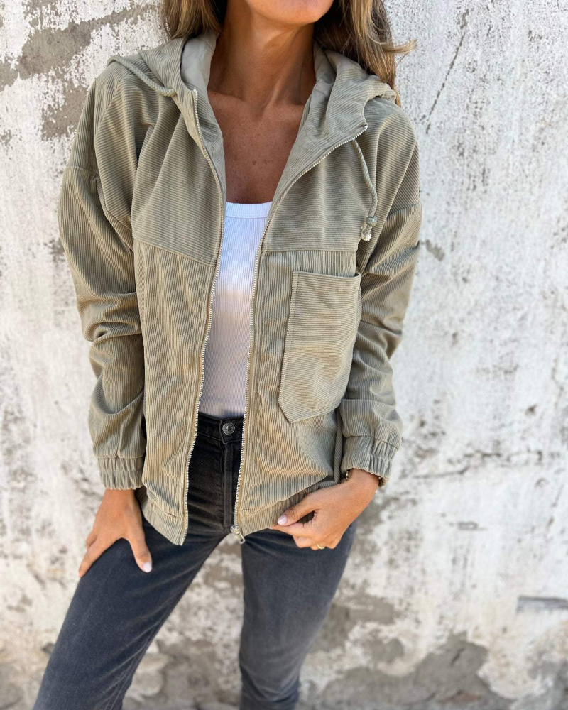 ROMILDA – RELAXED ZIP JACKET