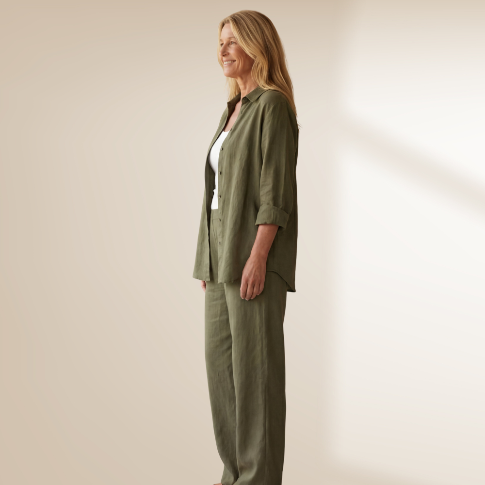 INDIRA  - Cotton & Linen Set