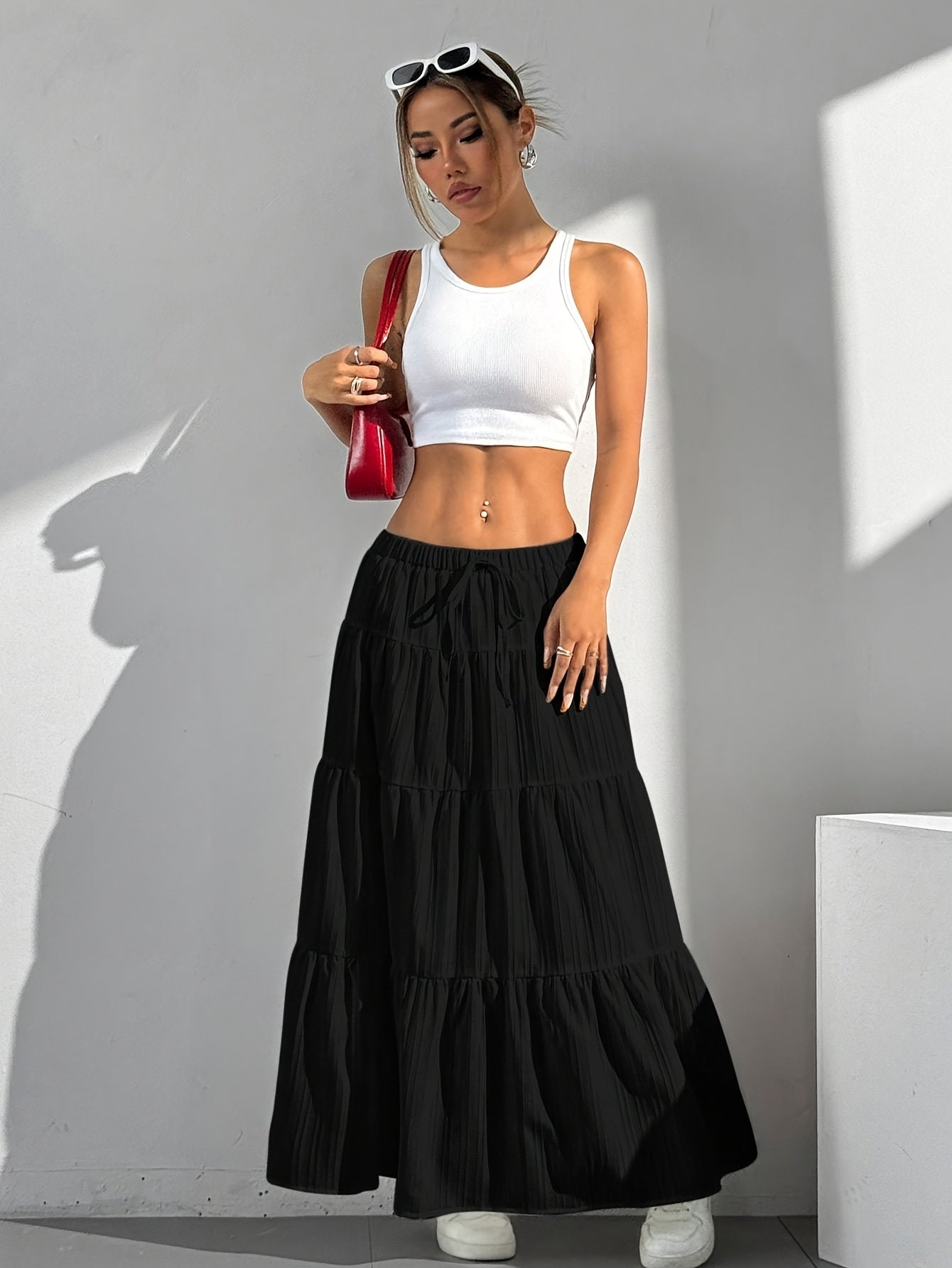 Olivia I Linen Summer Skirt