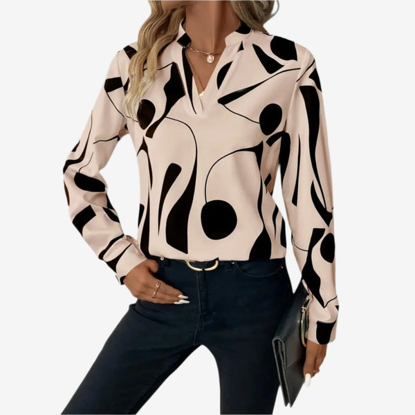 Giulina™ Scollo a V chic