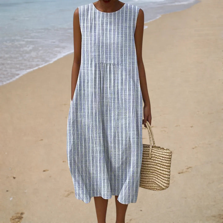 Dianne | Comfortable Long Flowing Dress