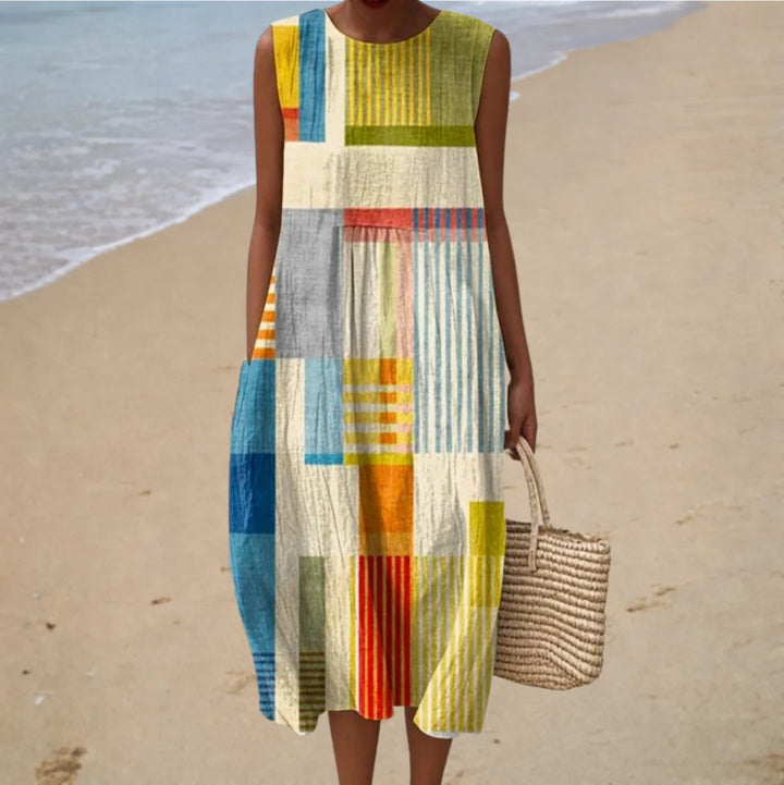 Dianne | Comfortable Long Flowing Dress