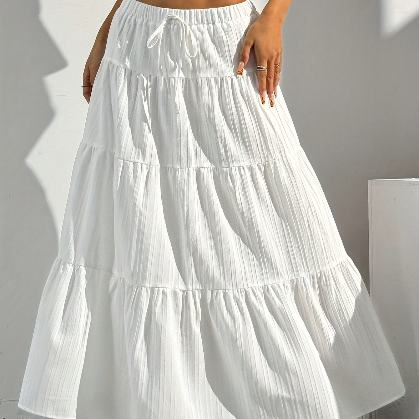 Olivia I Linen Summer Skirt