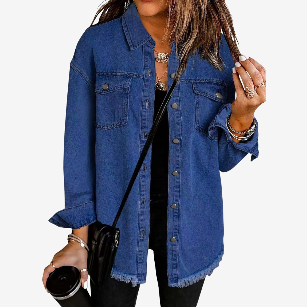 Lucille™ Giacca di jeans oversize