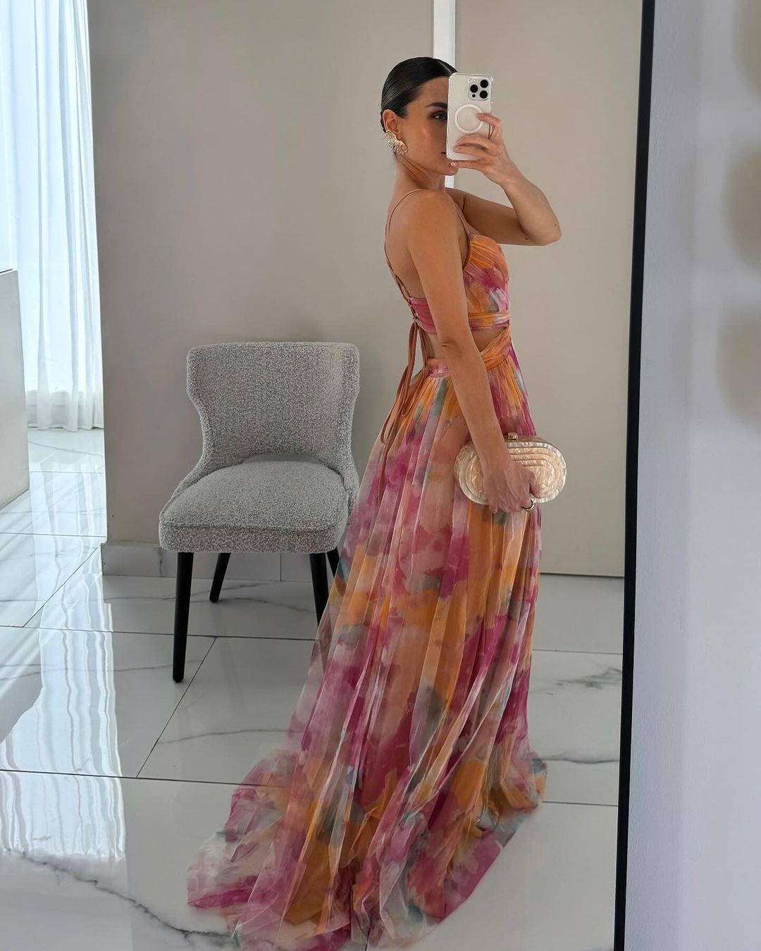 Giselle | Maxi Dress with Floral Print
