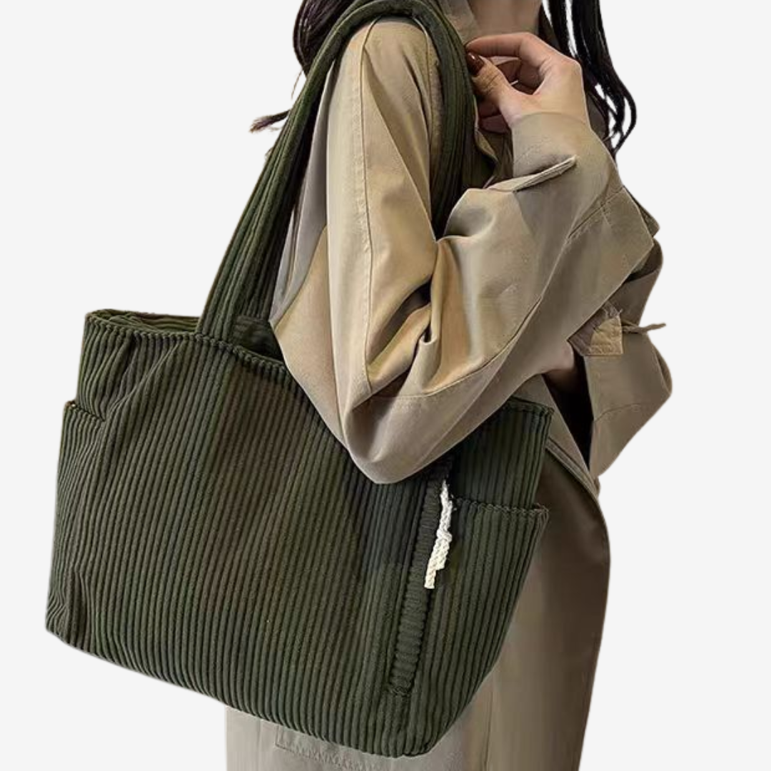 Tilda™ Borsa in velluto a coste