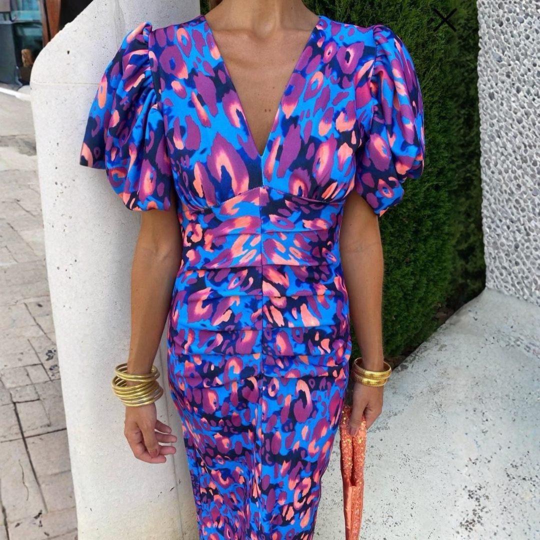 THEODORA – ELEGANT MIDI DRESS