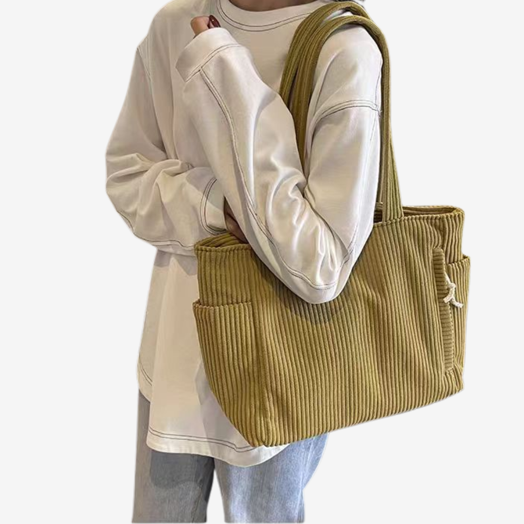 Tilda™ Borsa in velluto a coste