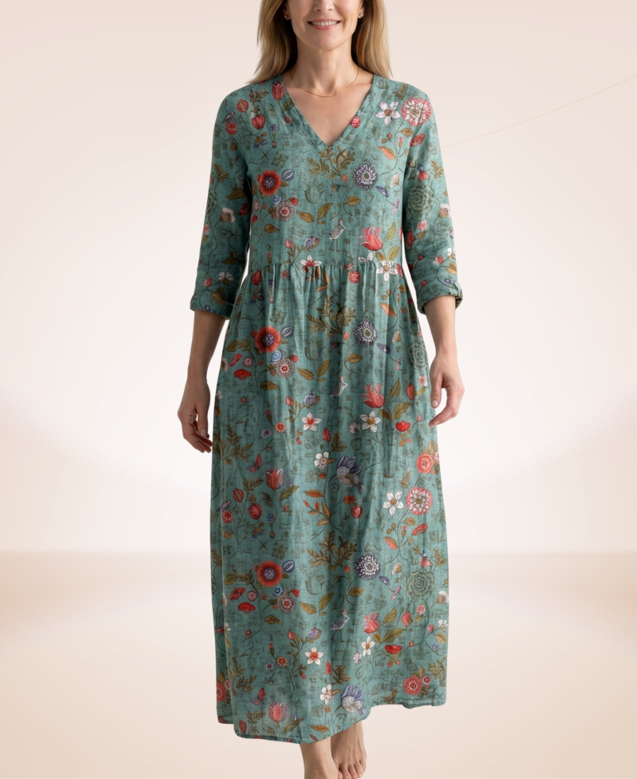 SOPHIA | Breathable Cotton Blend Dress