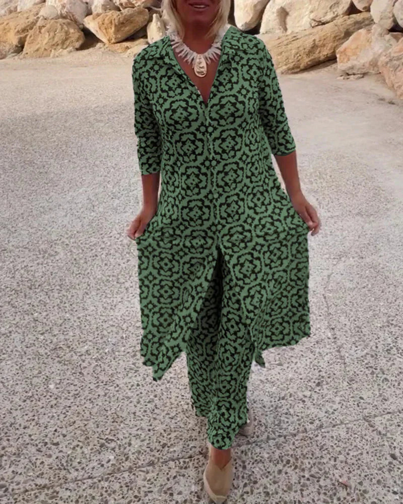 Sara | Button Closure Set