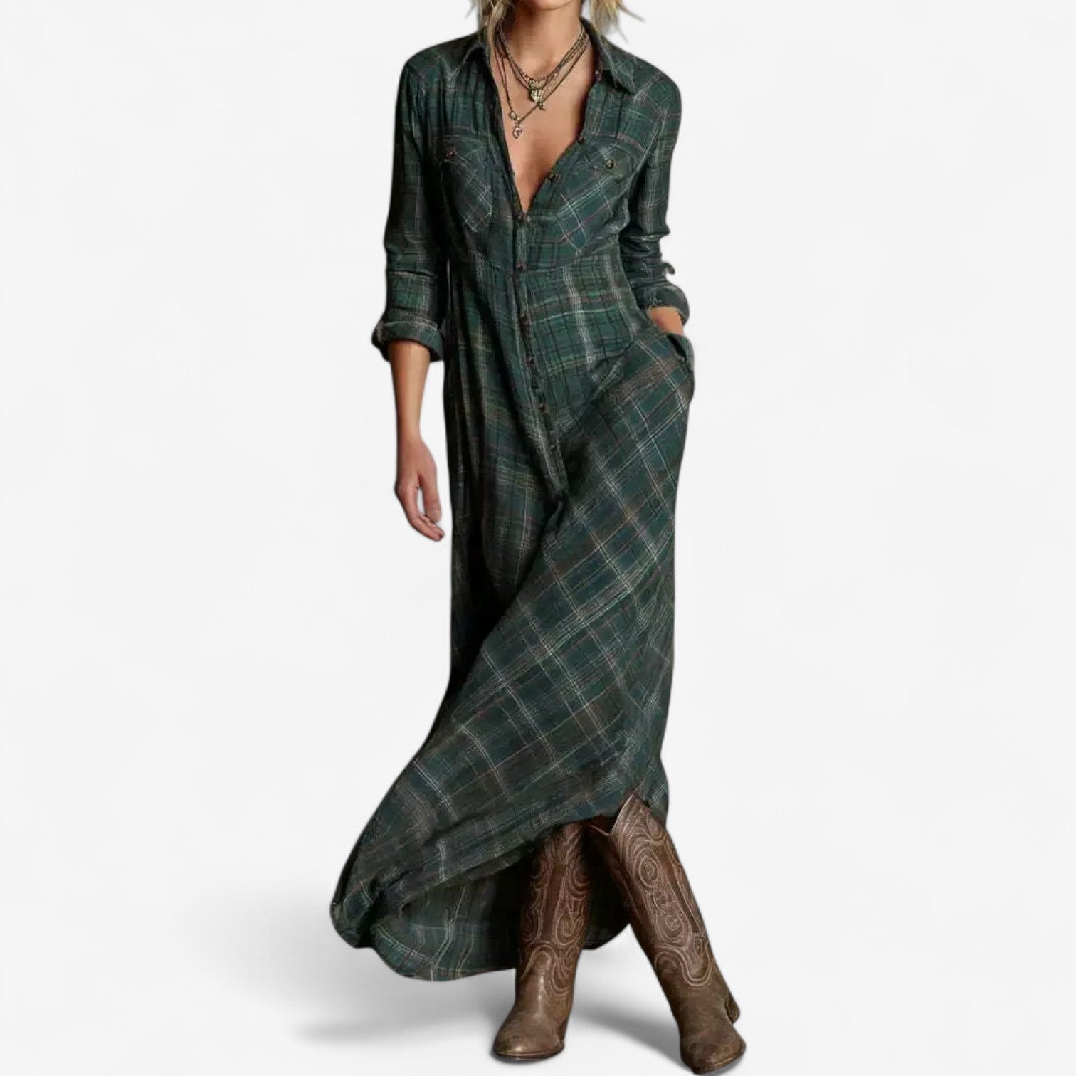 Cécile™ Maxi camicia senza tempo