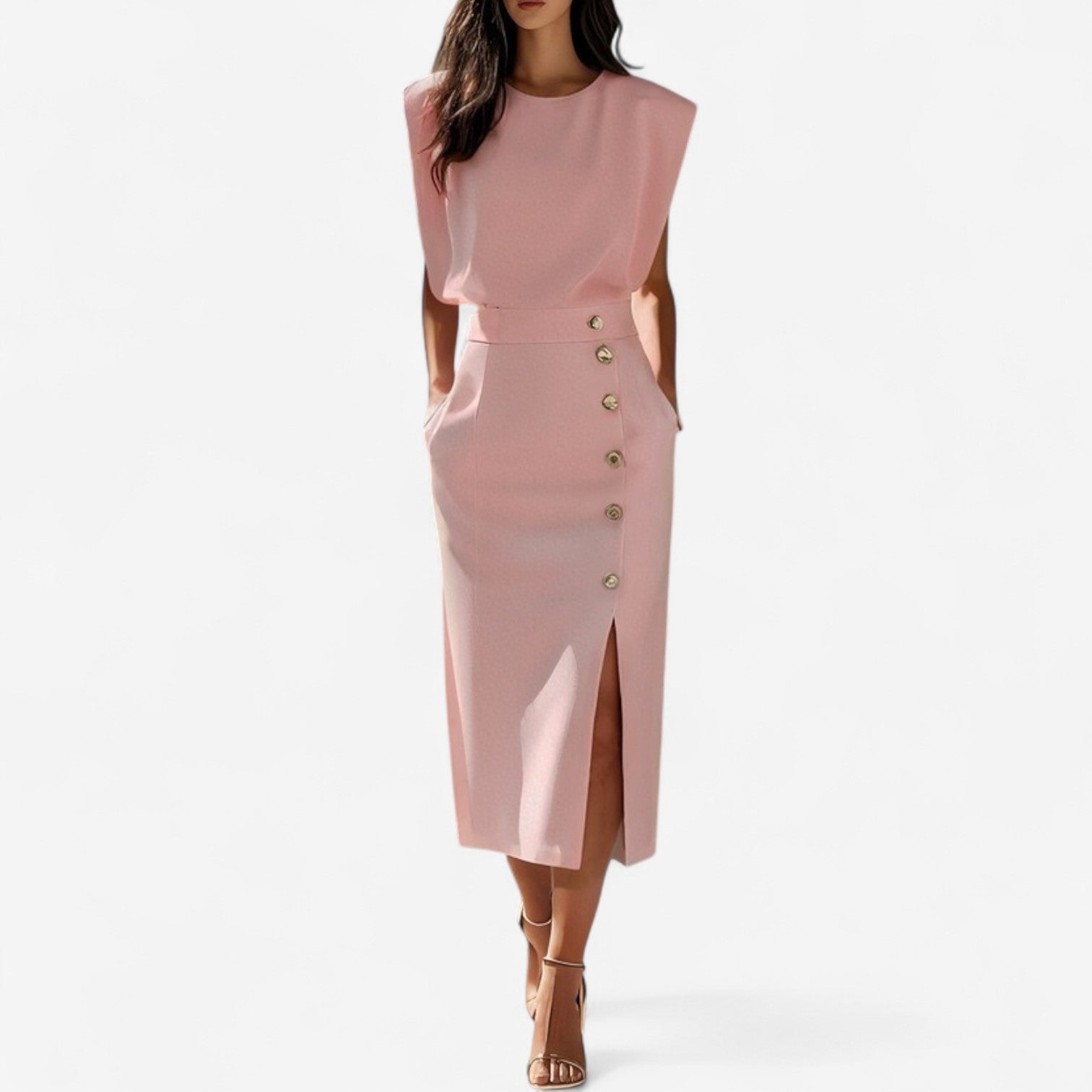 Melanie™ Tuta strutturata chic