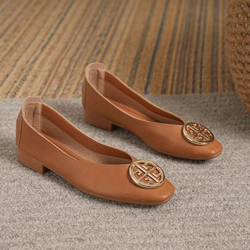 Silvana | Ballerine in Pelle Orchard
