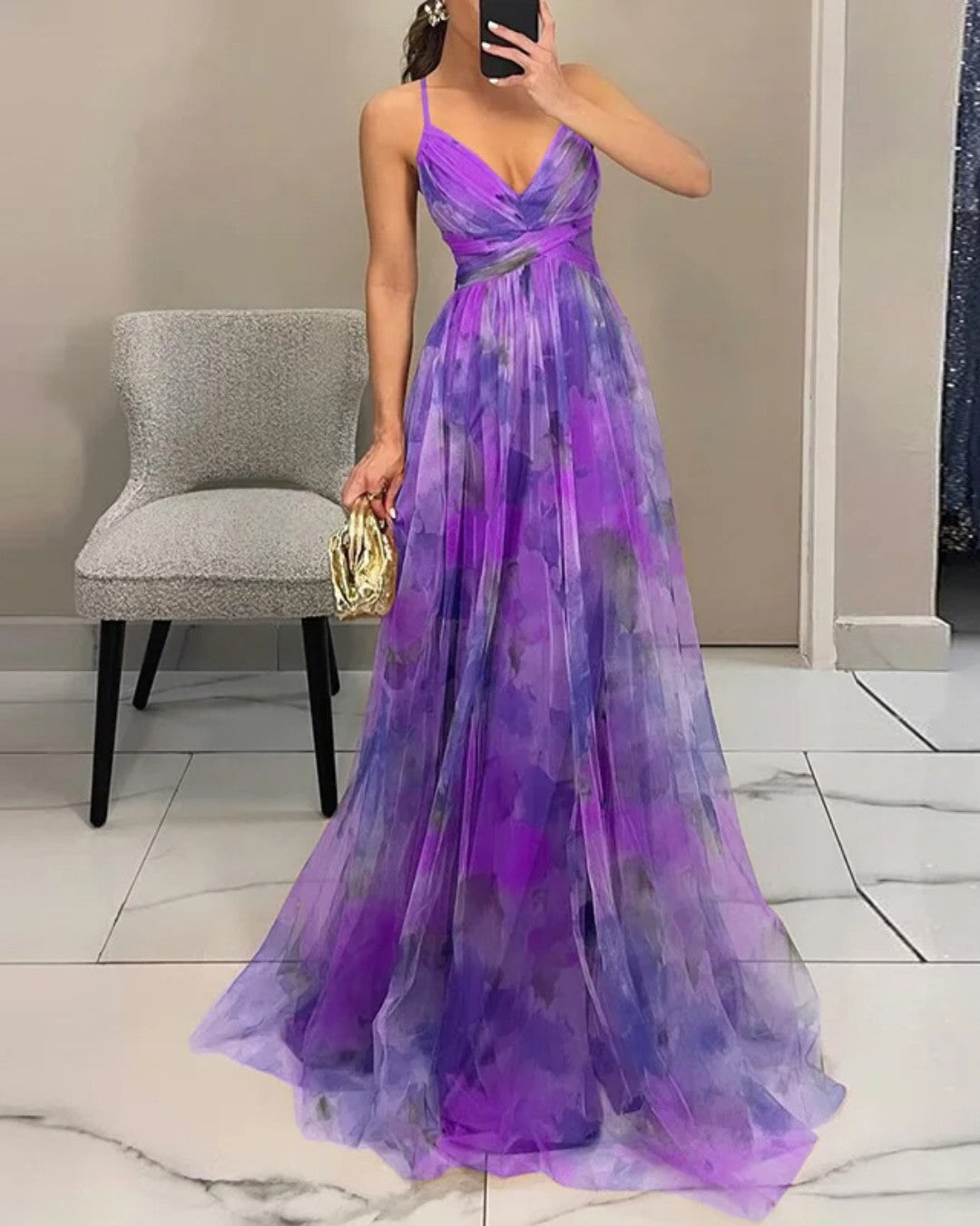 Giselle | Maxi Dress with Floral Print