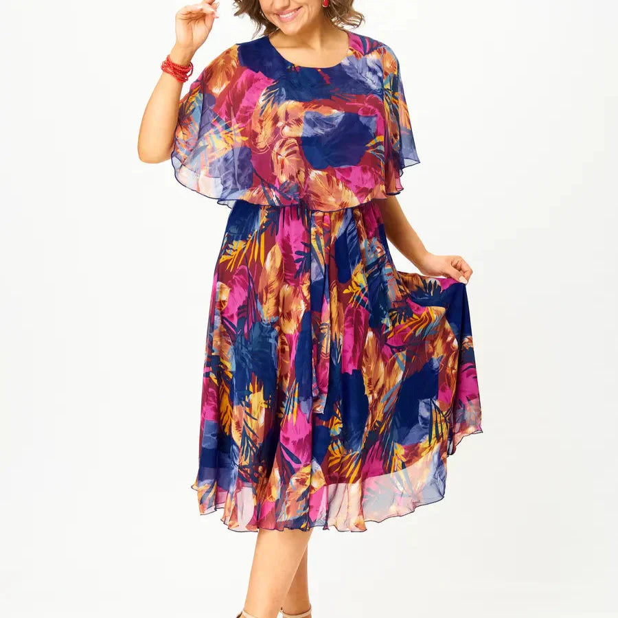 BROOKLYN | COMFORTABLE CHIFFON DRESS