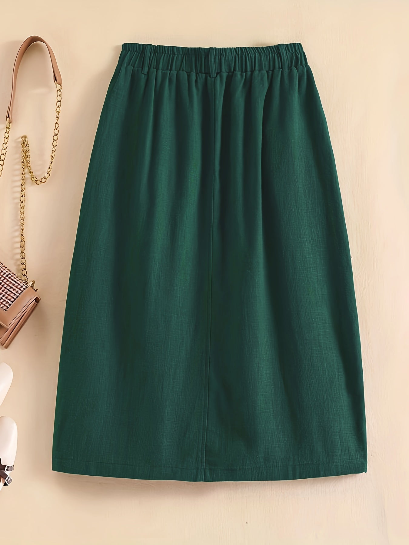 Helen I Linen Summer Skirt