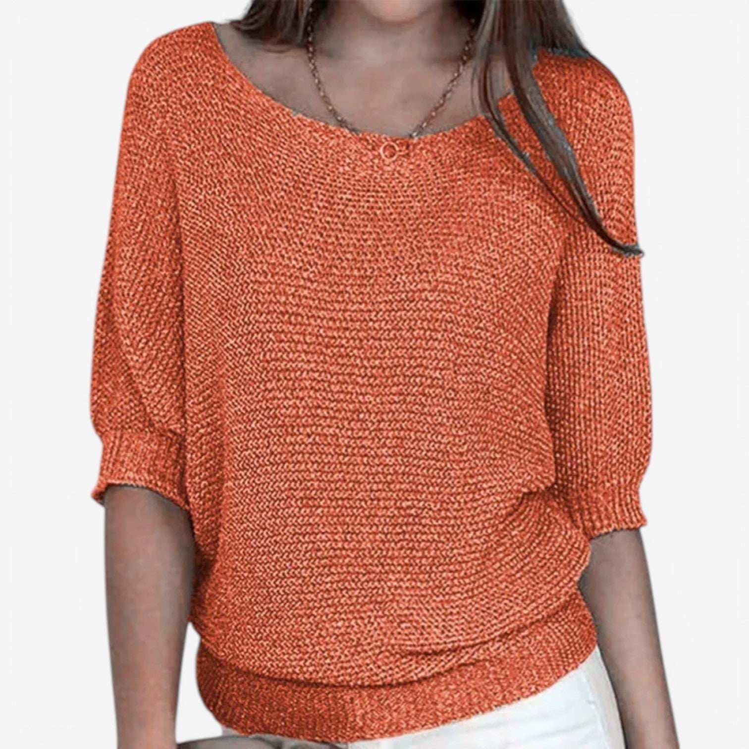 Kelsie™ Maglia casual morbida